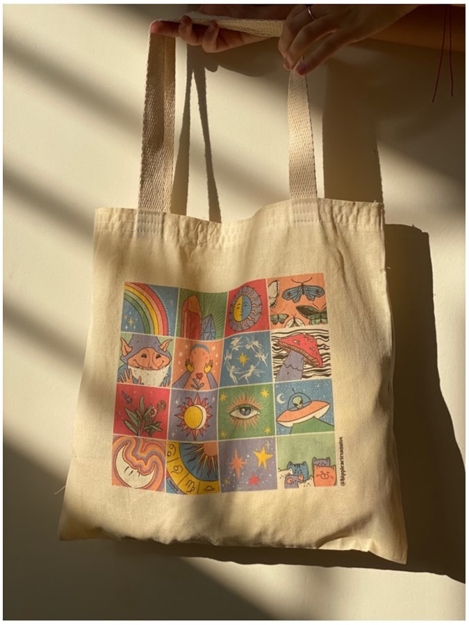 Ecobag Hippie Day — imagem 1
