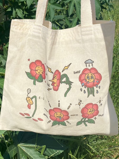 Ecobag Humor de Florzinha