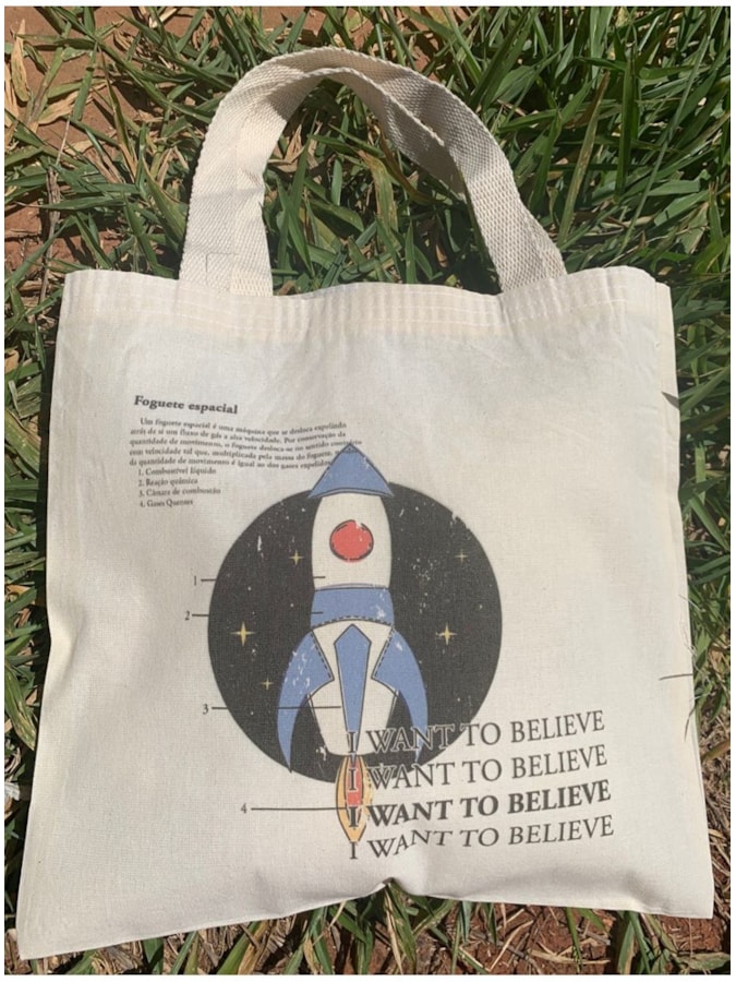 Ecobag I Want to Believe — imagem 1