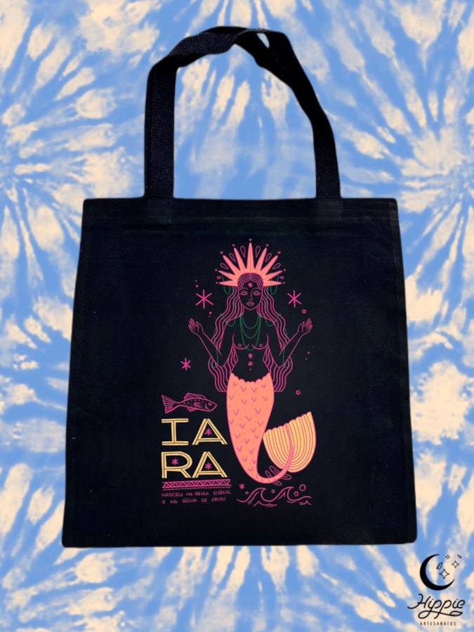 Ecobag Iara - Preta — imagem 1