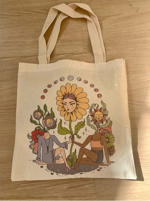 Ecobag Irmandade Sol e Lua
