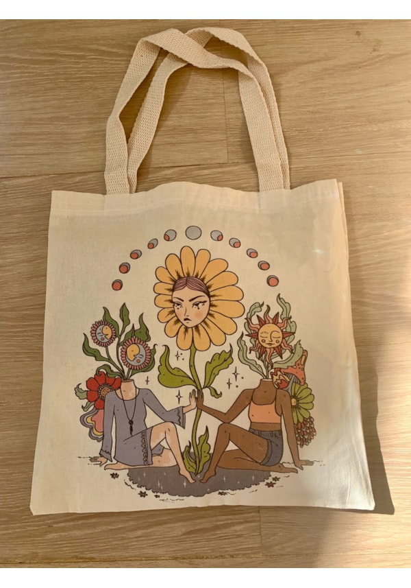 Ecobag Irmandade Sol e Lua