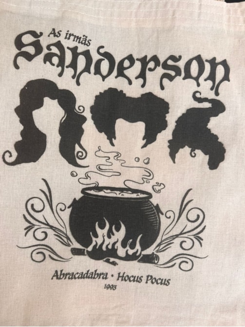 Ecobag Irmãs Sanderson Abracadabra