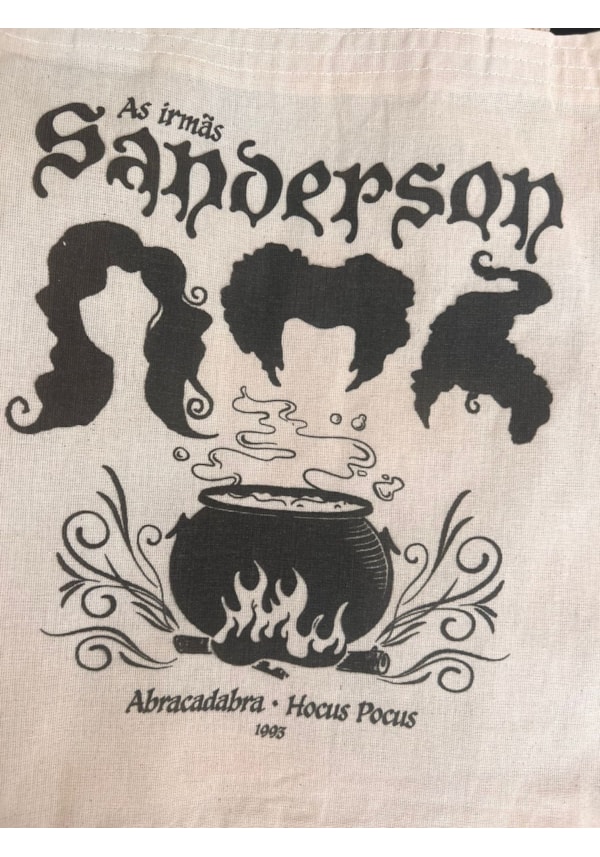 Ecobag Irmãs Sanderson Abracadabra