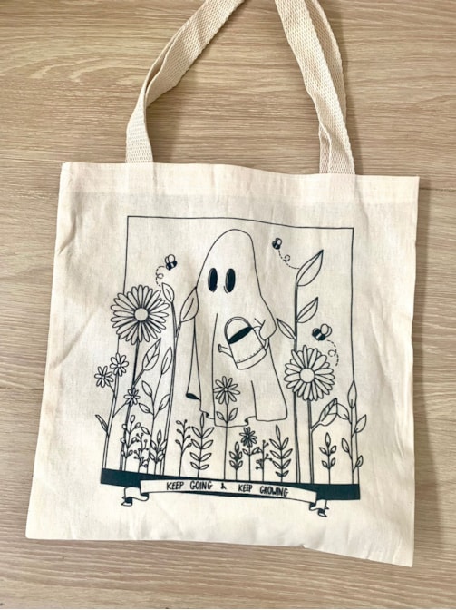 Ecobag Jardineiro Fantasma