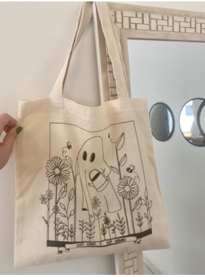 Ecobag Jardineiro Fantasma