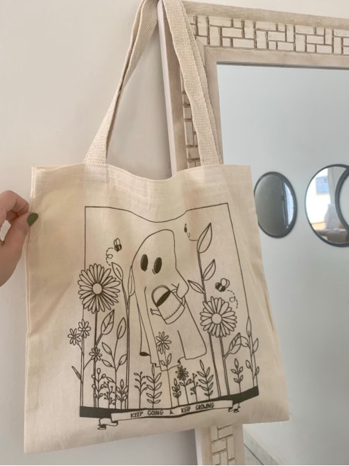 Ecobag Jardineiro Fantasma