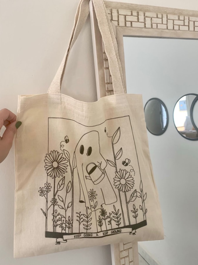 Ecobag Jardineiro Fantasma — imagem 1
