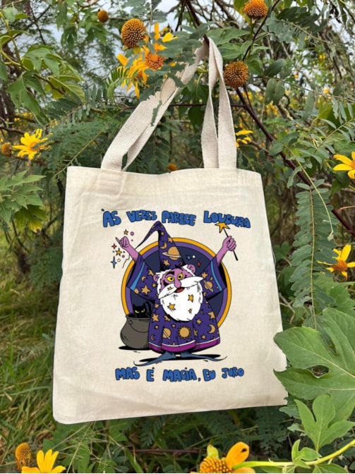 Ecobag Loucura e Magia