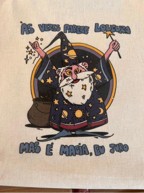 Ecobag Loucura e Magia