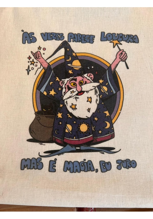 Ecobag Loucura e Magia