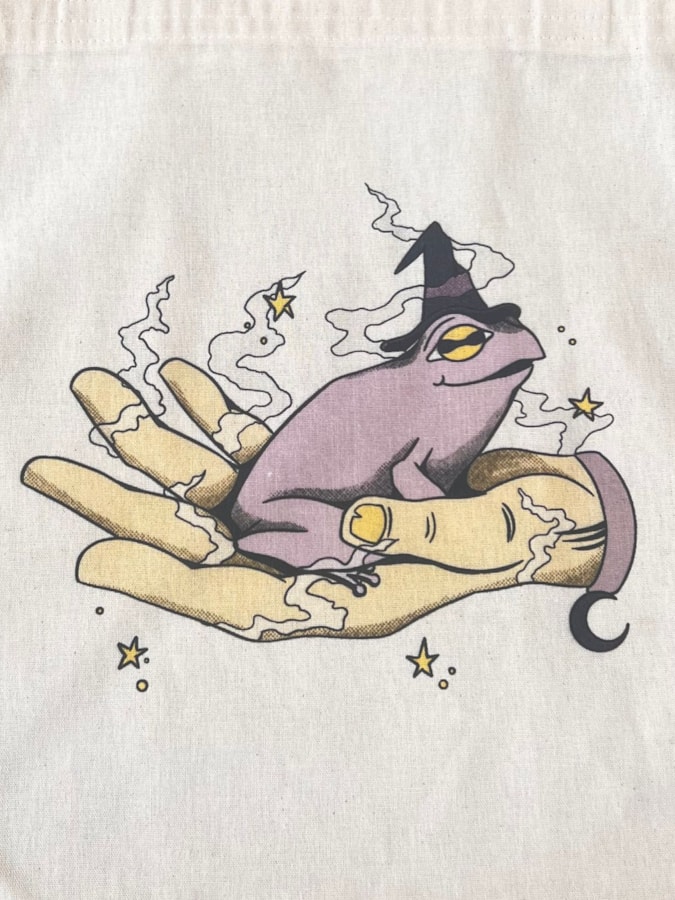Ecobag Magia de Sapo — imagem 2