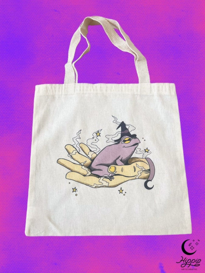 Ecobag Magia de Sapo — imagem 1