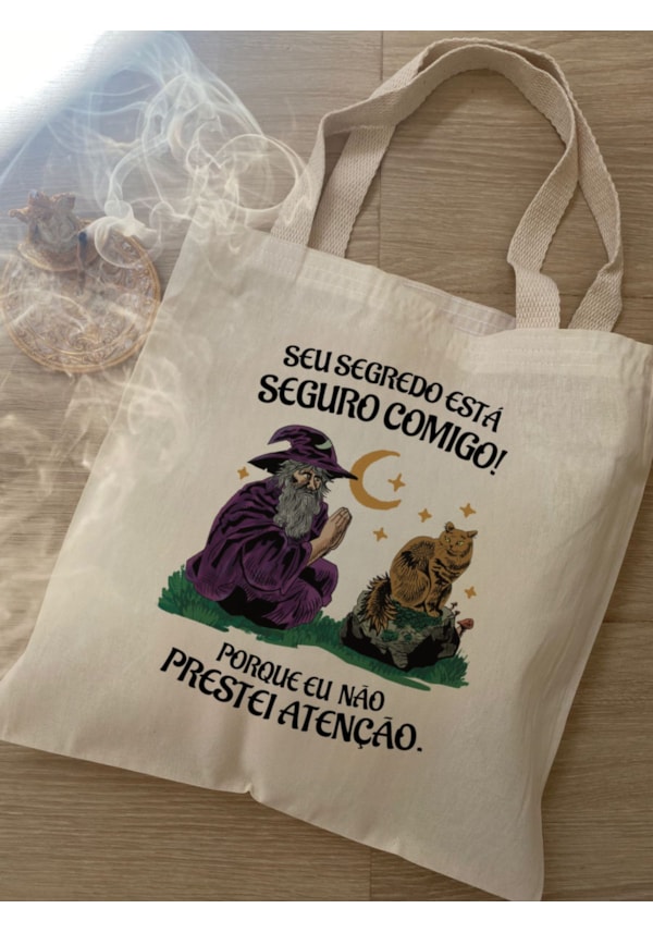 Ecobag Mago Segredo Seguro