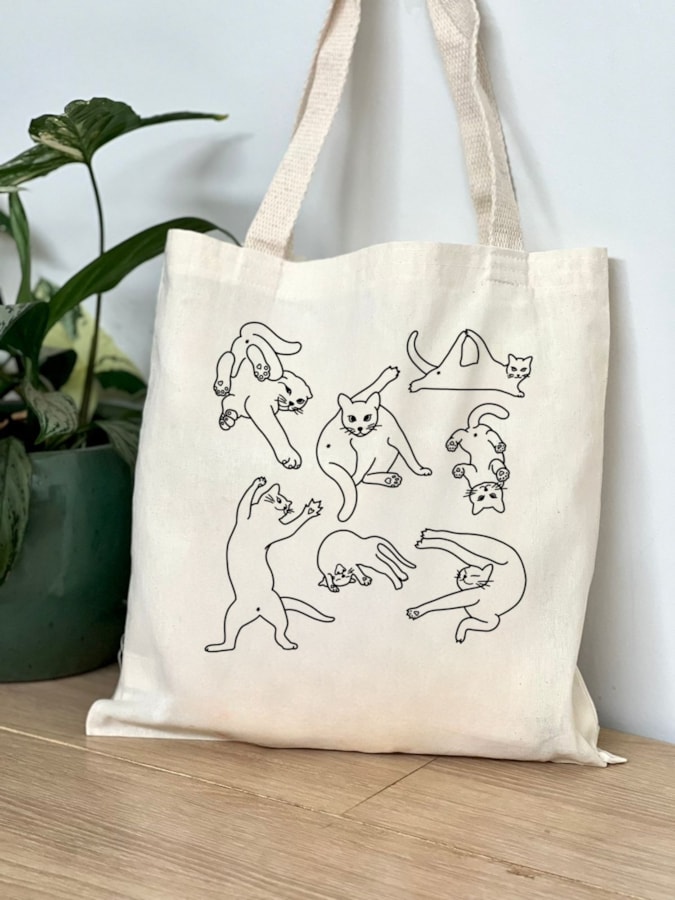 Ecobag Mania de Gato — imagem 1