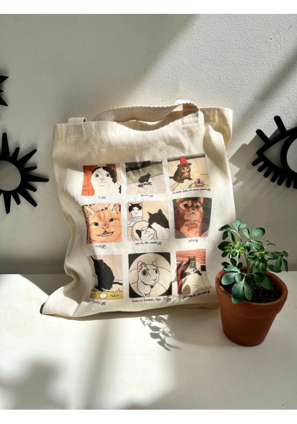 Ecobag Memes de Gato Parte 2