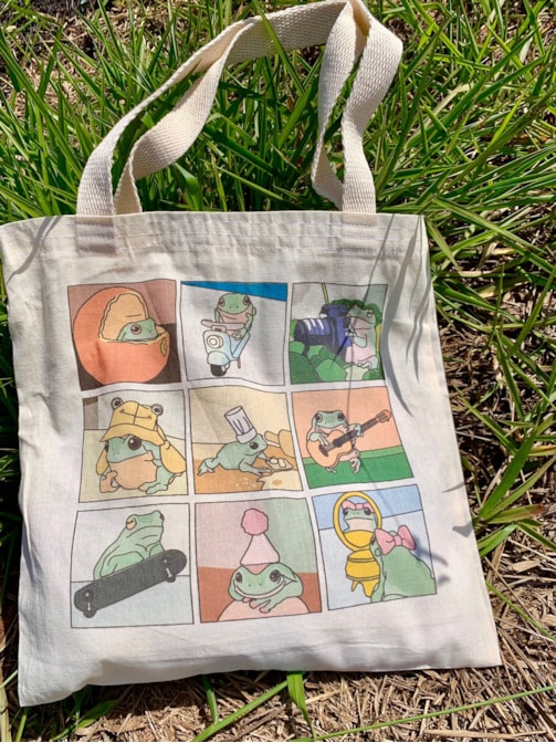 Ecobag Memes de Sapo