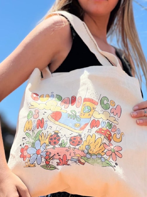 Ecobag Mini Mundo