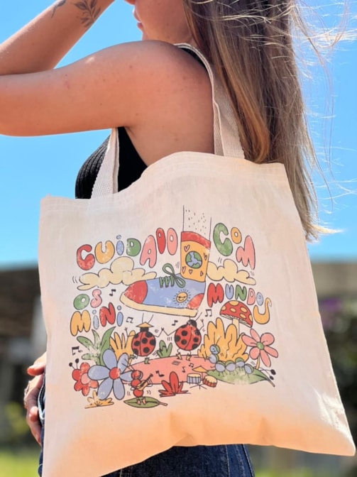 Ecobag Mini Mundo