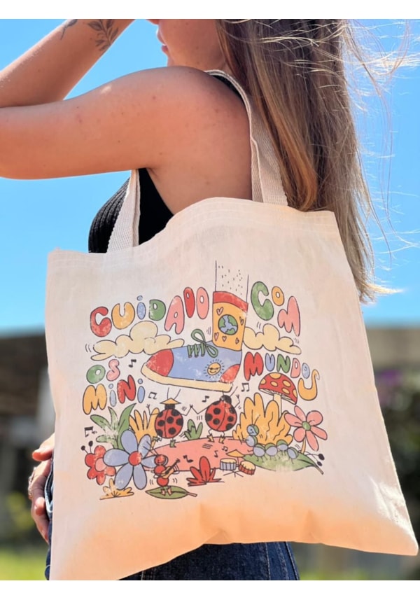 Ecobag Mini Mundo