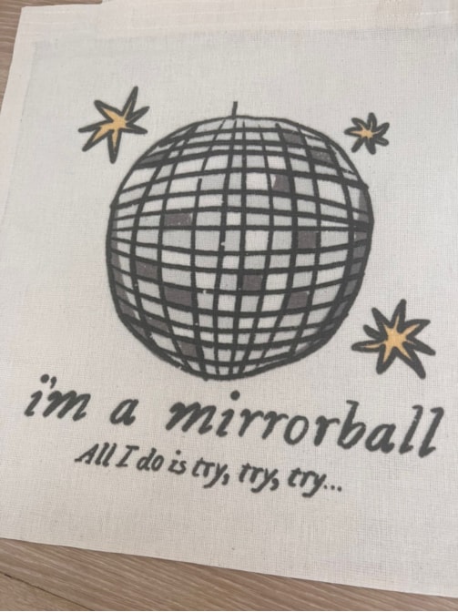 Ecobag Mirrorball - Taylor Swift