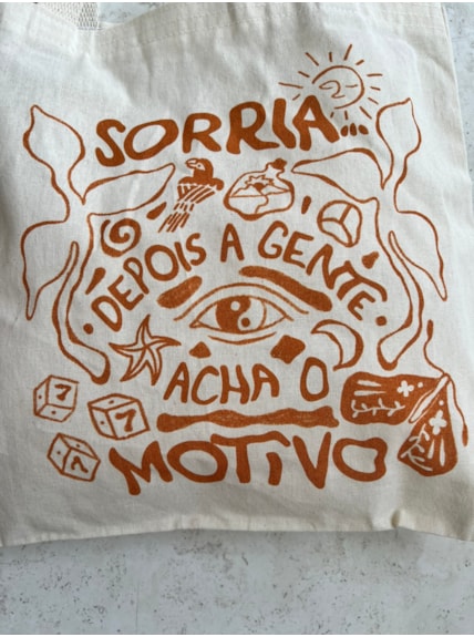 Ecobag Motivo para Sorrir