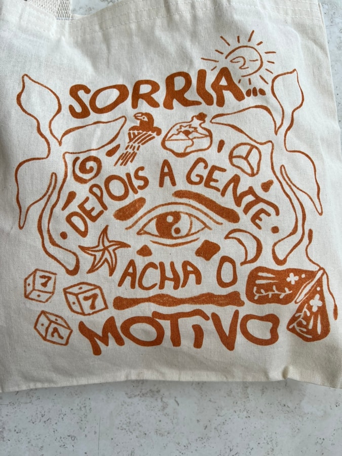Ecobag Motivo para Sorrir — imagem 2