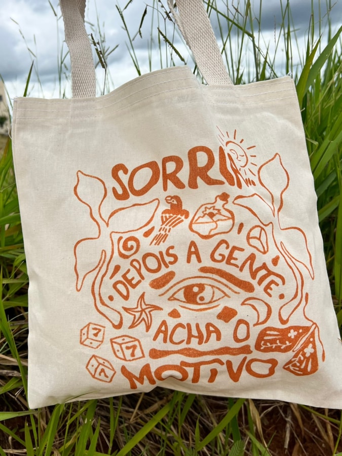 Ecobag Motivo para Sorrir — imagem 1