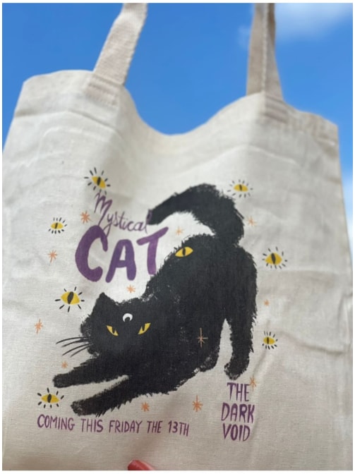 Ecobag Mystical Cat