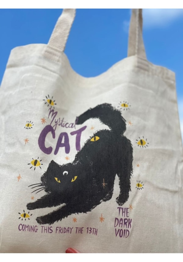 Ecobag Mystical Cat