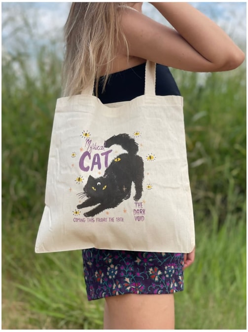 Ecobag Mystical Cat