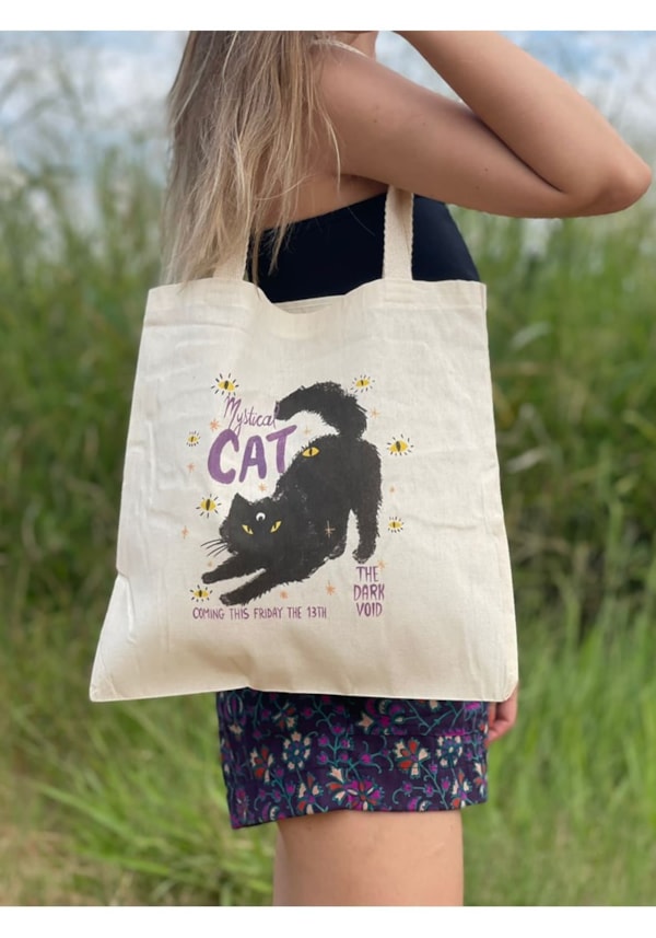 Ecobag Mystical Cat