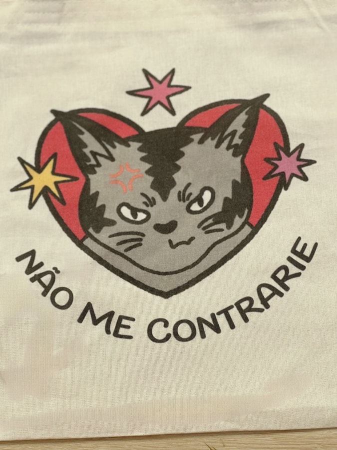 Ecobag Não me Contrarie — imagem 2