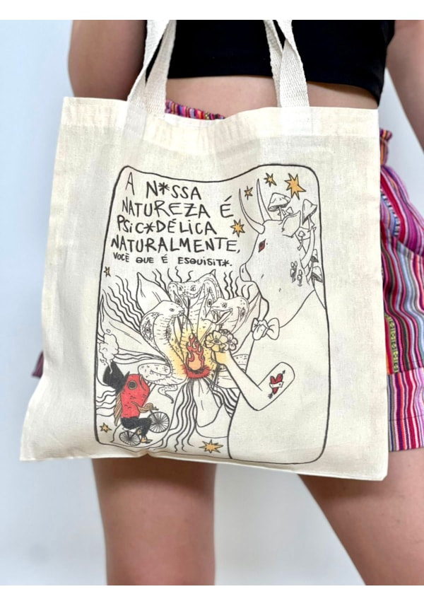 Ecobag Natureza Psicodélica
