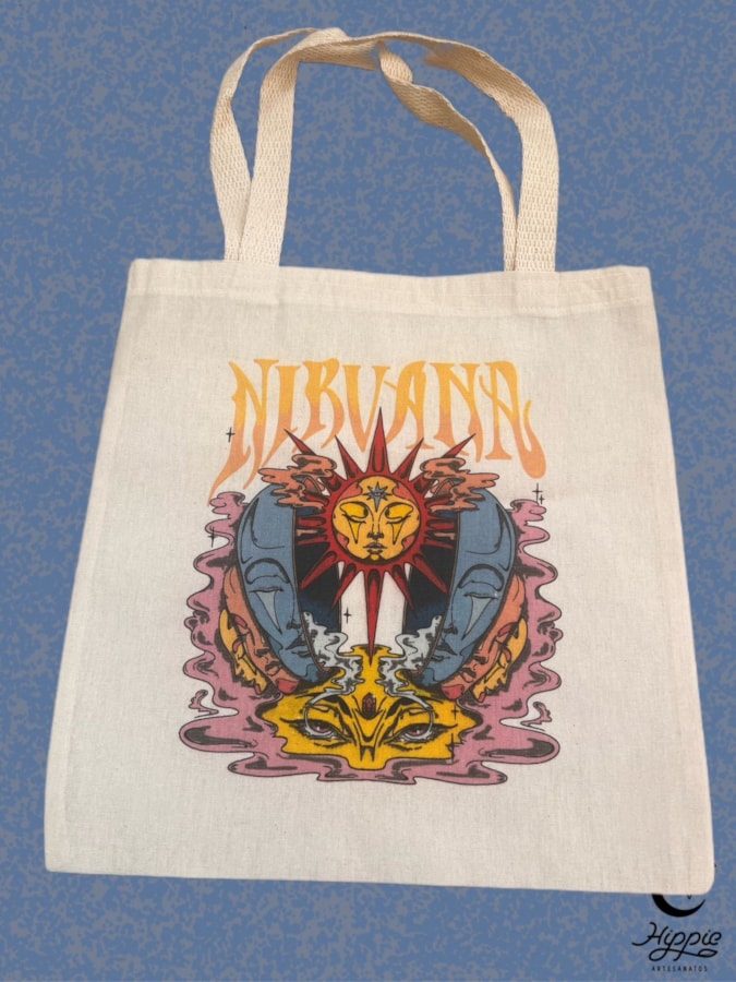Ecobag Nirvana Psicodélica — imagem 1