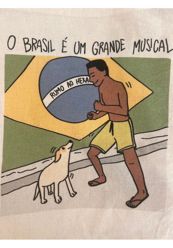 Ecobag O Brasil é um Grande Musical