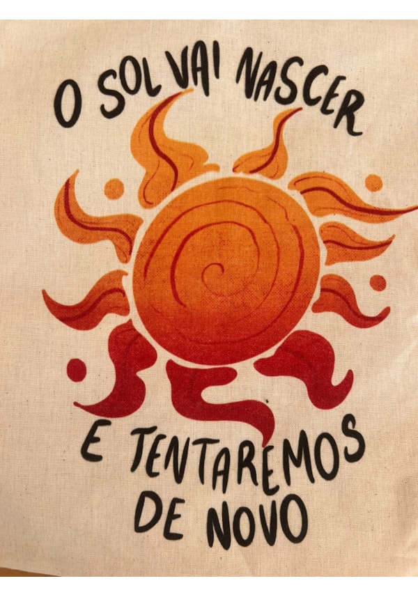 Ecobag O sol vai nascer