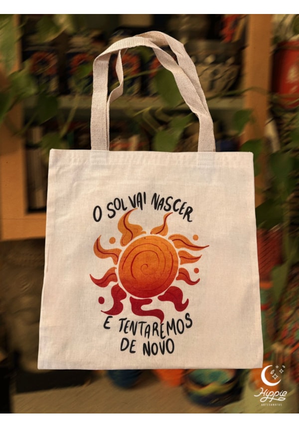Ecobag O sol vai nascer