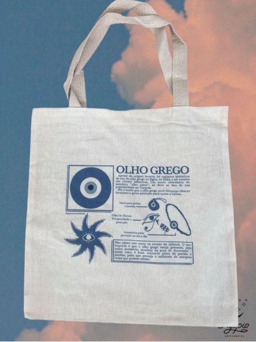 Ecobag Olho Grego Amuleto