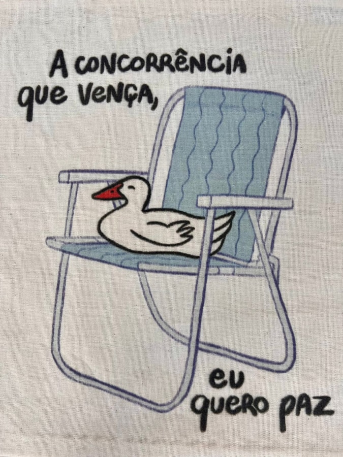 Ecobag Pato - A Concorrência Que Vença — imagem 2