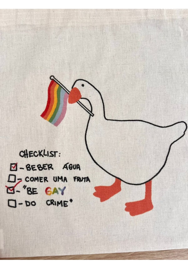 Ecobag Pato Gay