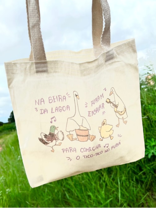 Ecobag Patos Bossa Nova