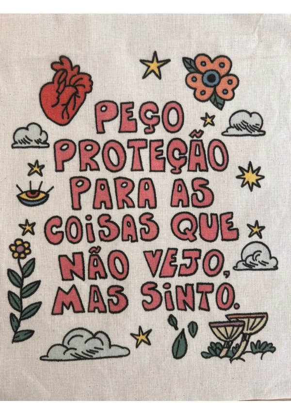 Ecobag Proteção para as coisas que não vejo