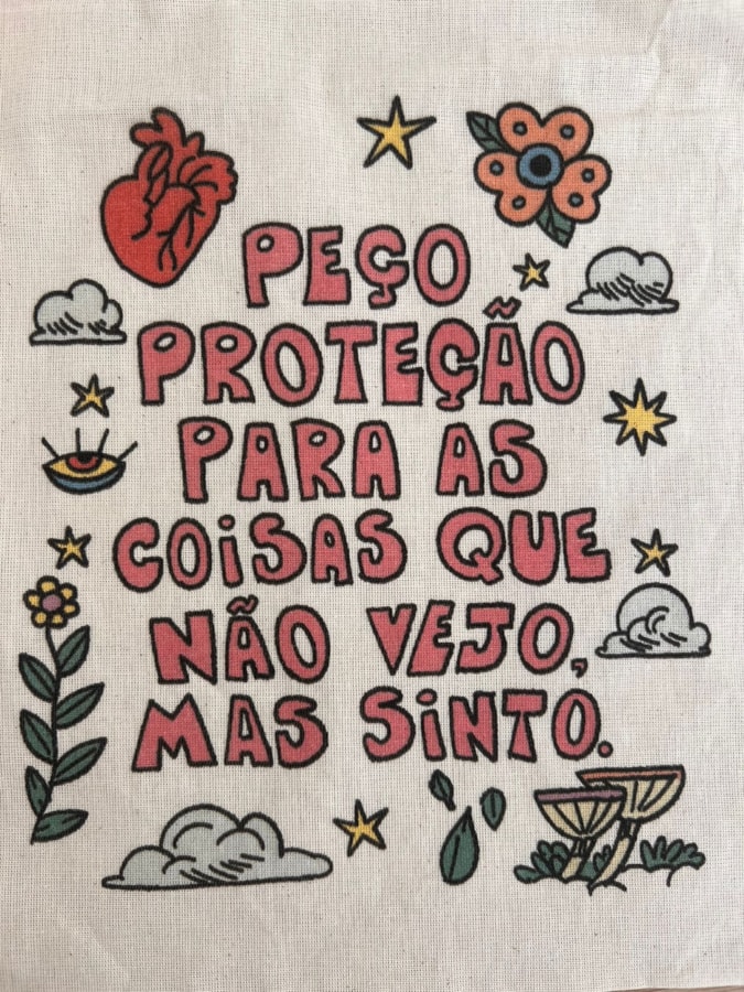 Ecobag Proteção para as coisas que não vejo — imagem 2