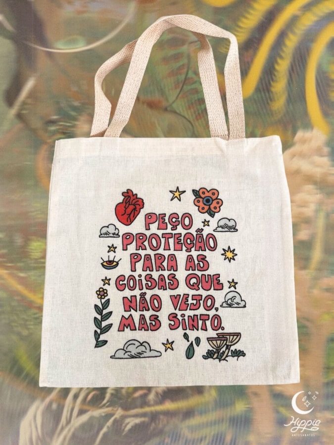Ecobag Proteção para as coisas que não vejo — imagem 1