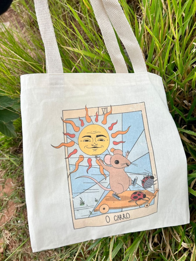 Ecobag Rato Tarot — imagem 2
