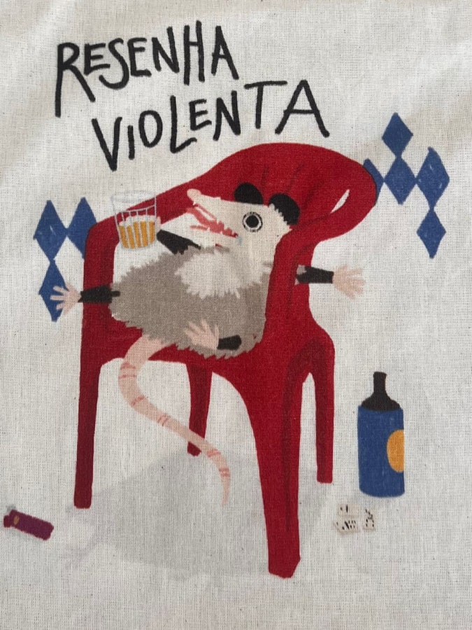 Ecobag Resenha Violenta — imagem 2