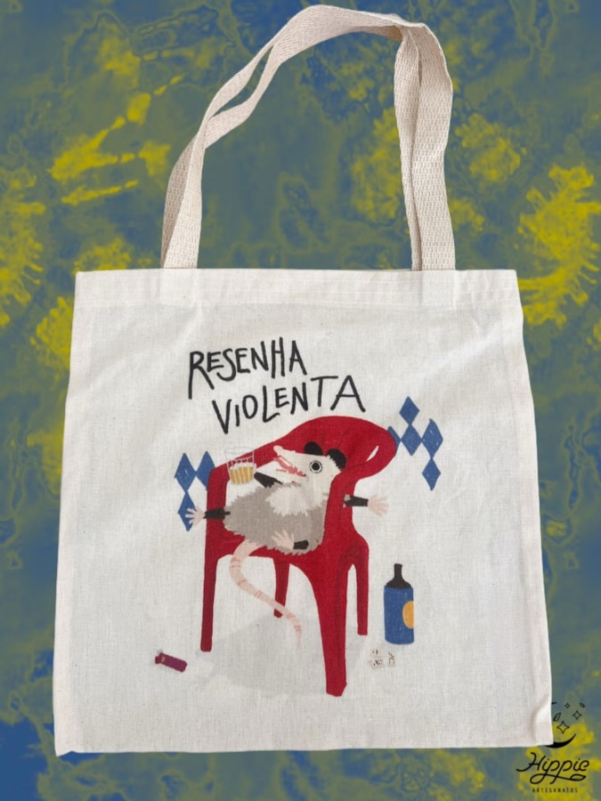 Ecobag Resenha Violenta — imagem 1