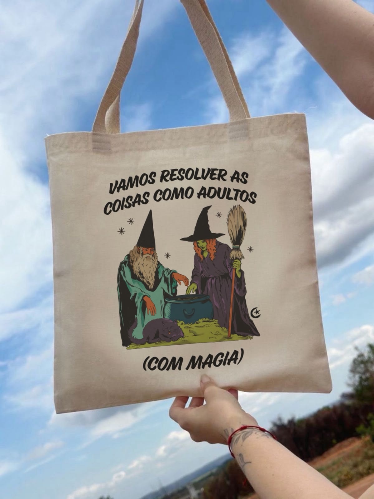 Ecobag Resolver com magia — imagem 1