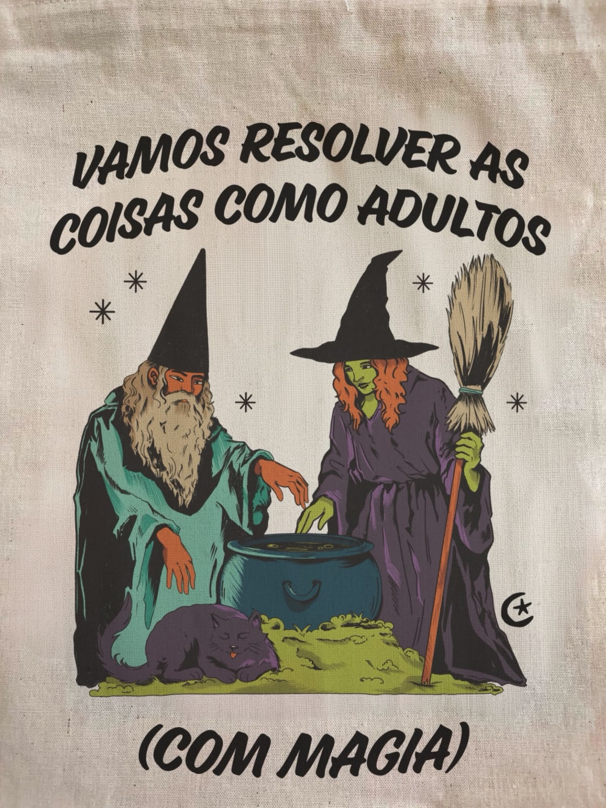 Ecobag Resolver com magia — imagem 2